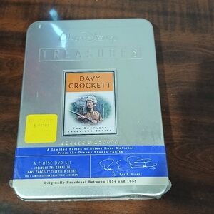 Walt Disney Treasures Davy Crockett The Complete T.v. Series DVD Set NEW